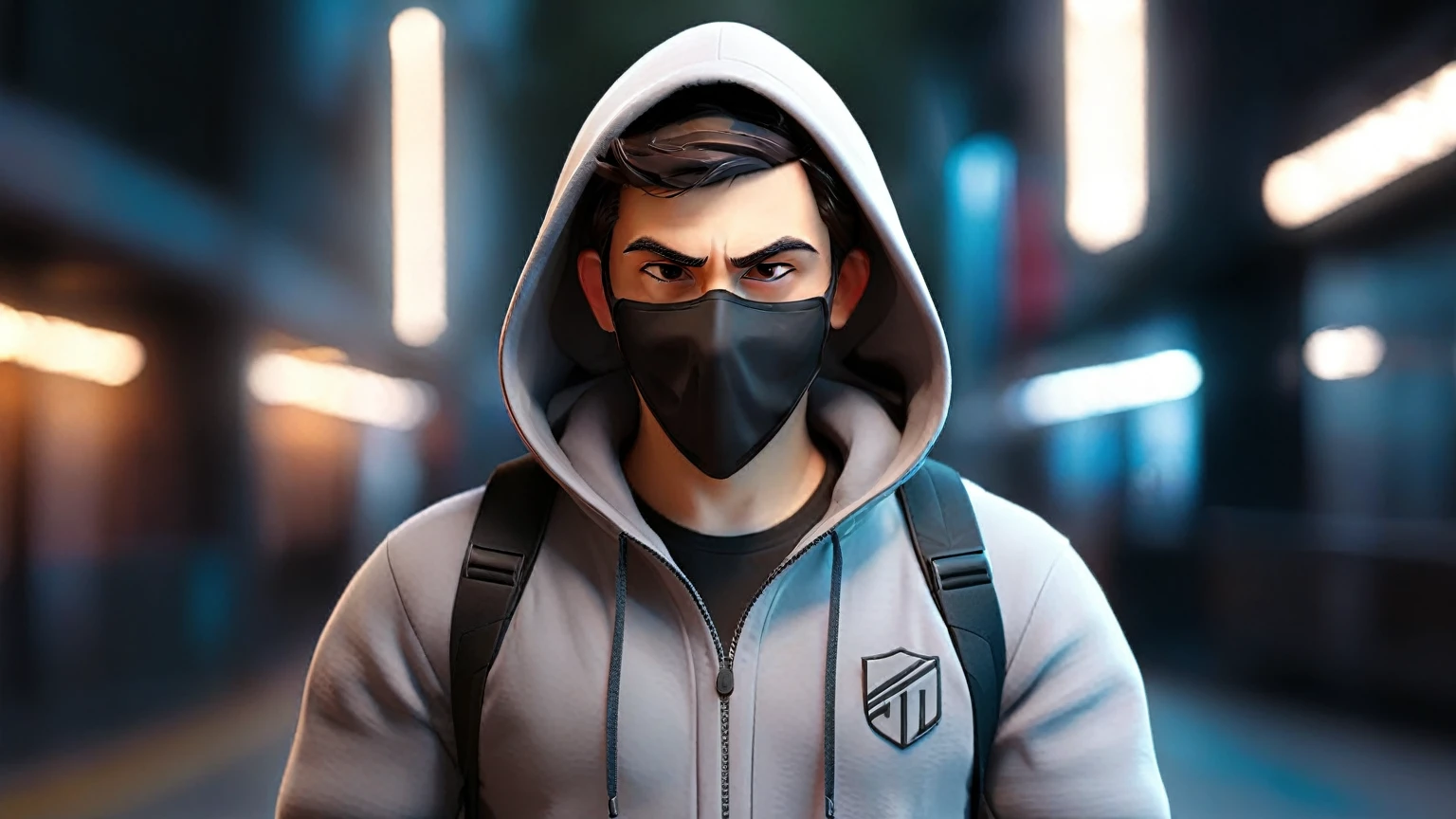 that same man without masks