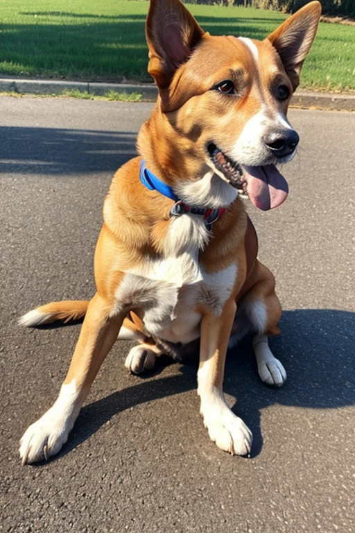 happy dog