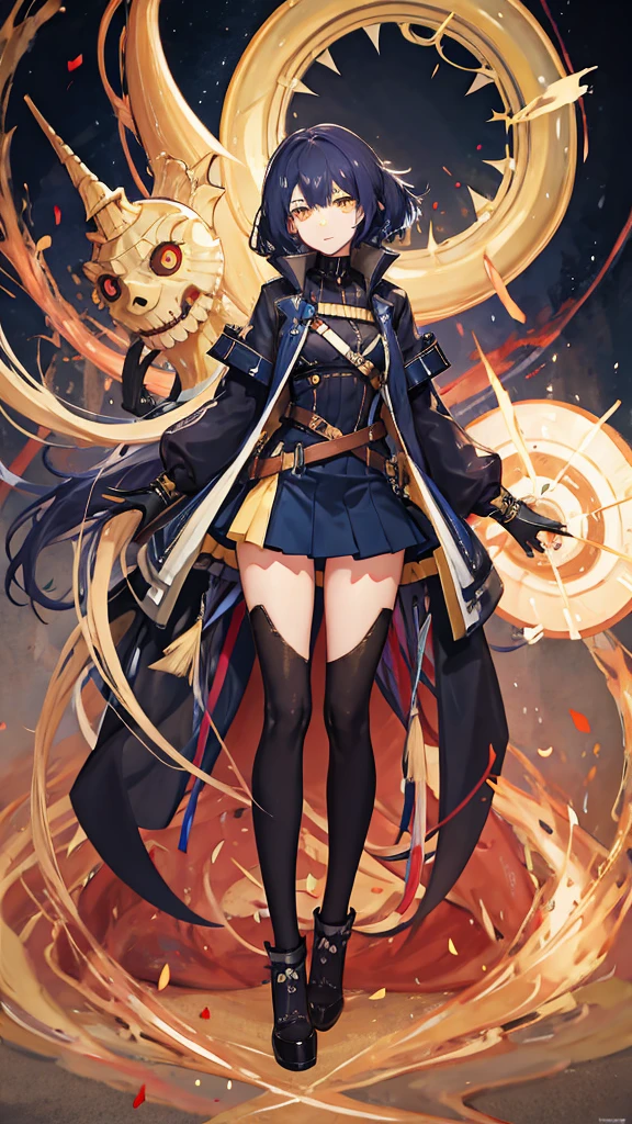2girls, short wavy navy blue hair, golden yellow glowing eyes, wearing black tube top shirt, navy blue trench coat, long navy blue denim skirt, golden anklets, sleeve tattoo, river, absurdres, high res, ultra sharp, 8k, masterpiece, looking at viewer
easynegative, extra fingers, fewer fingers, (low quality, worst quality:1.4), (bad anatomy), (inaccurate limb: 1.2), bad composition, inaccurate eyes, extra digit, fewer digits, (extra arms:1.2), watermark, copyright, signature, logo, nsfw, chromic aberration