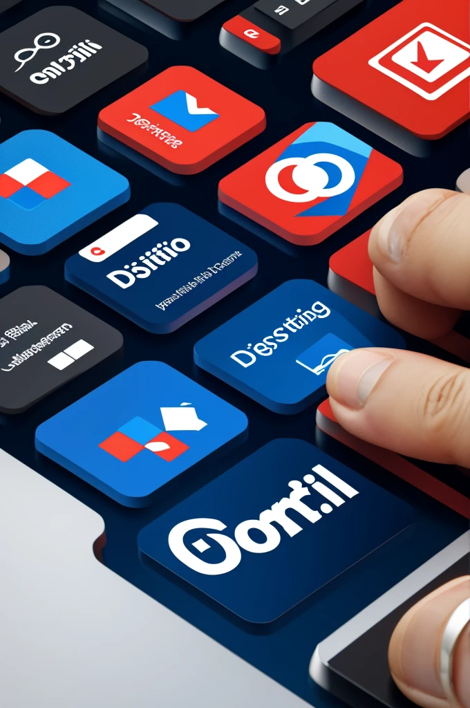 Logo for digital marketing 
