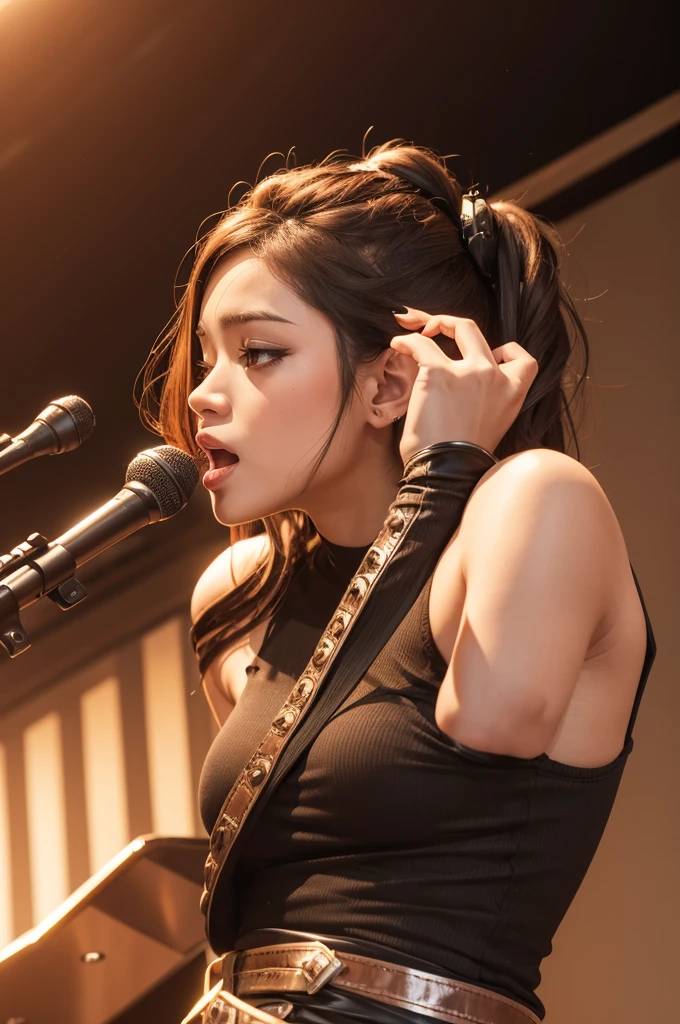 Humanized female singing cockroach