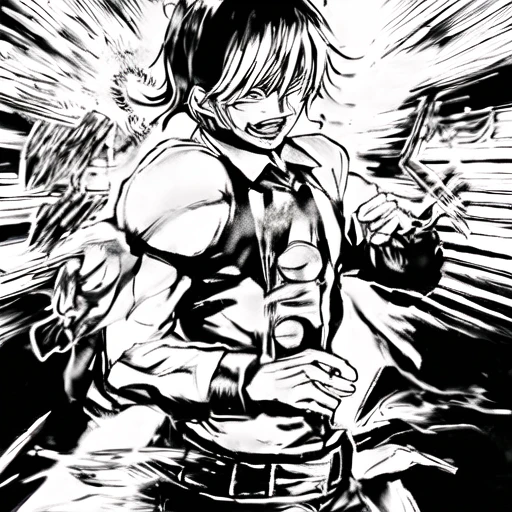 manga (manga) (anime) comic, (gangstar) 
