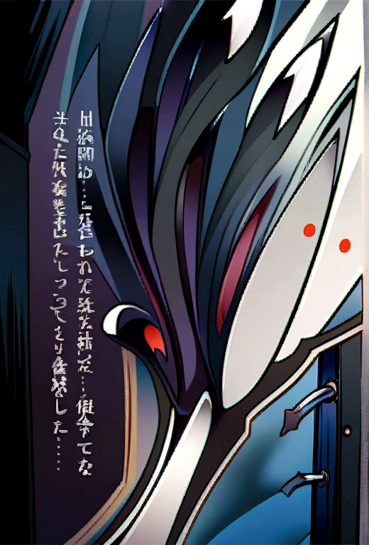 A demon pierced the body of a boy best illustration