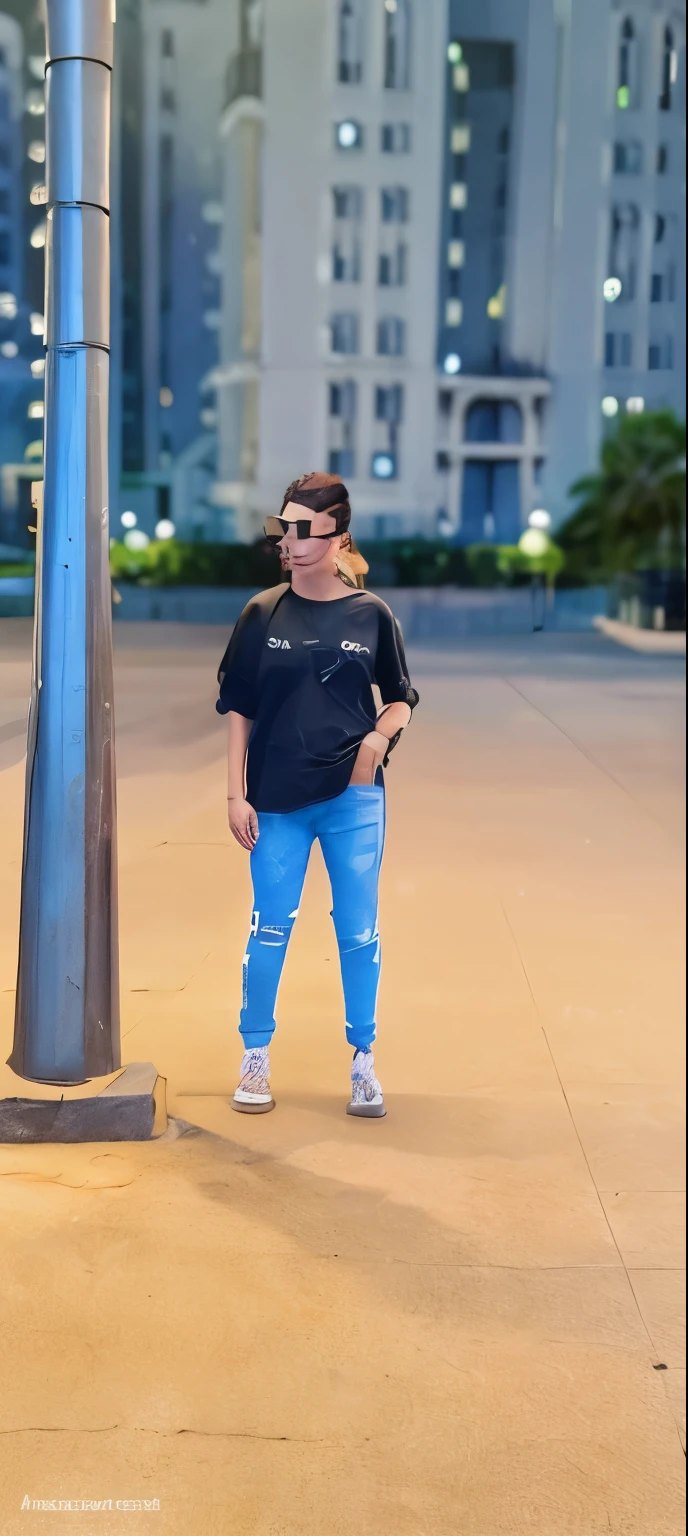 Make this images crop add 3d Hollywood baground and also add wings black colour