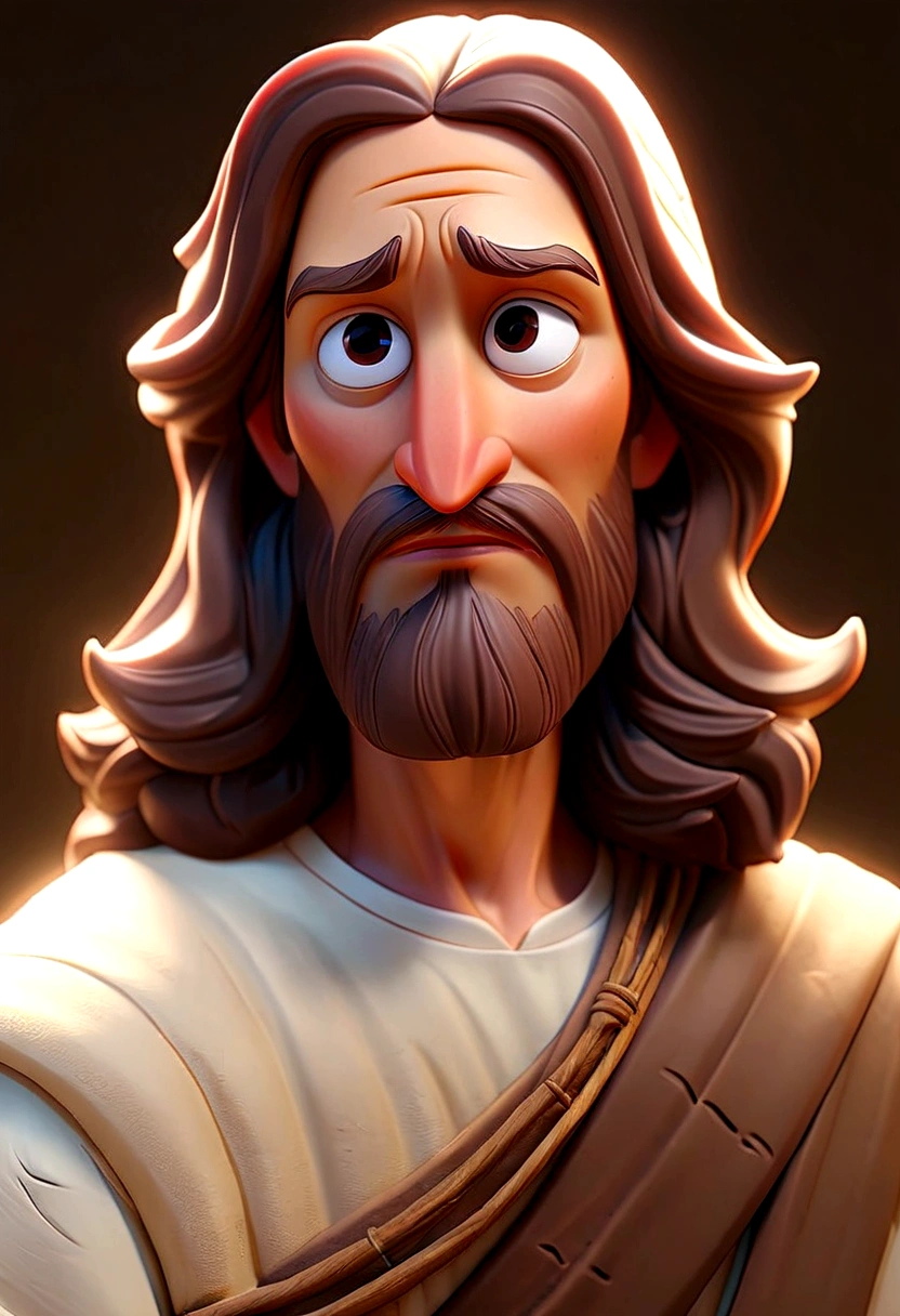 create a jesus cartoon