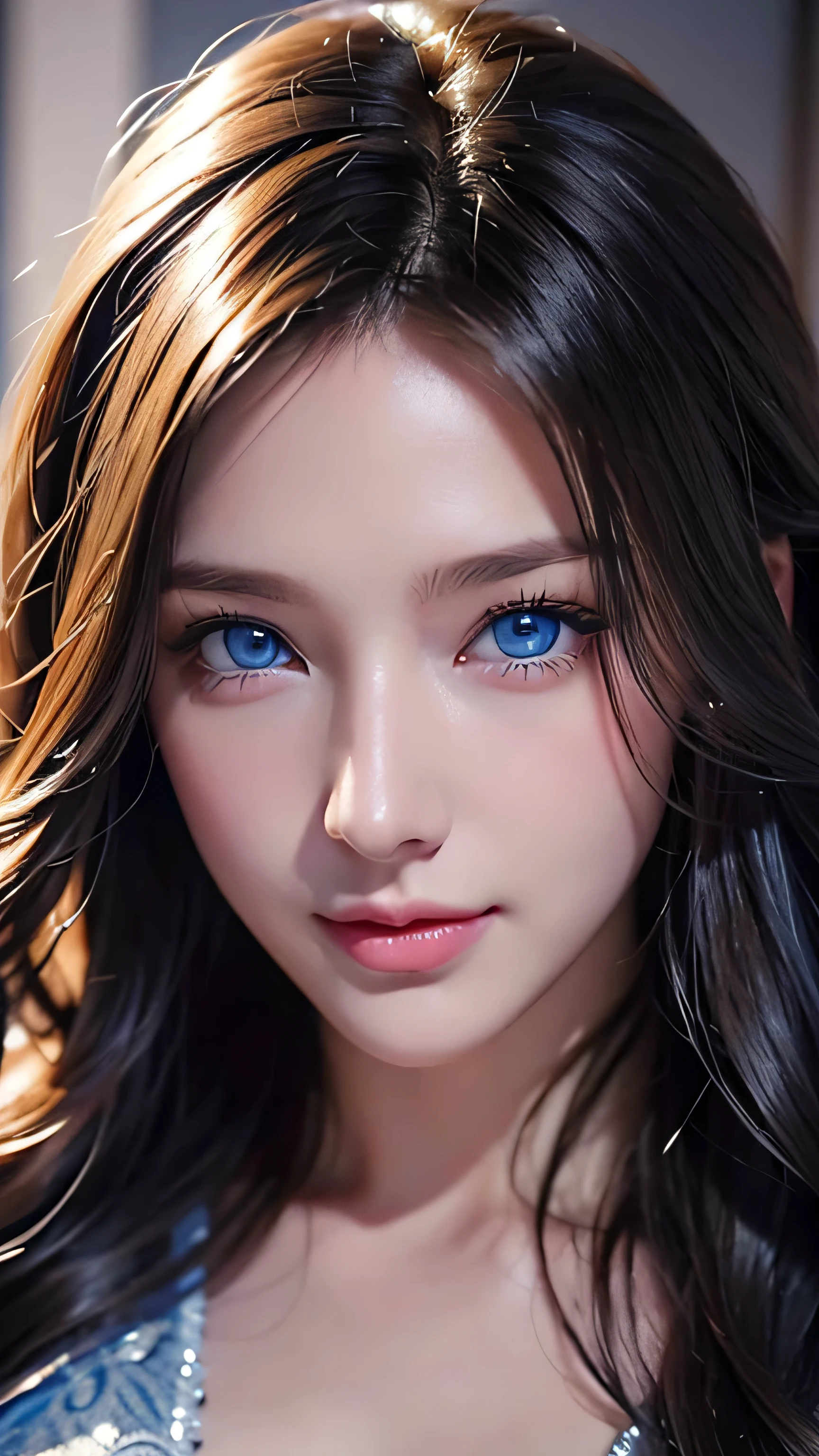 blue eyes、bionde、Full body photo、Sexy Face、Long straight hair_Hair reaching down to the waist、 Complete look、(((masterpiece)))、((Highest quality))、((超Realistic))、Mature woman、Mature woman、perspective、Very detailed、The perfect temptation、Best image quality、Fine-grained image quality、beautiful、Europe, woman, French, woman Italian, Italian, smile、blue eyes、jewelry, blue eyes, Realistic, High resolution, Glowing Skin, (Detailed face),jewelry, , night, bionde, Wavy Hair,Attractive appearance, wearing Silver kimono,shy smile、