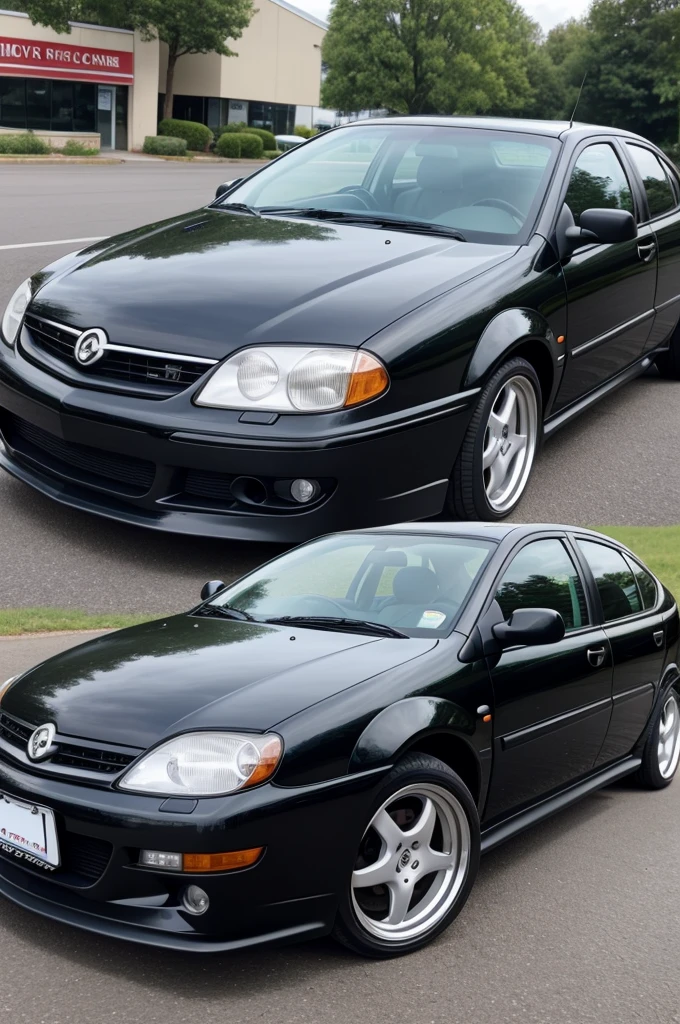 Image of a lowered 2001 Astra sedan