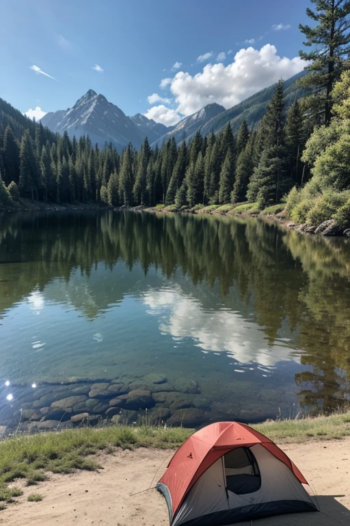 CAMPING, fishing, hunting, landscape