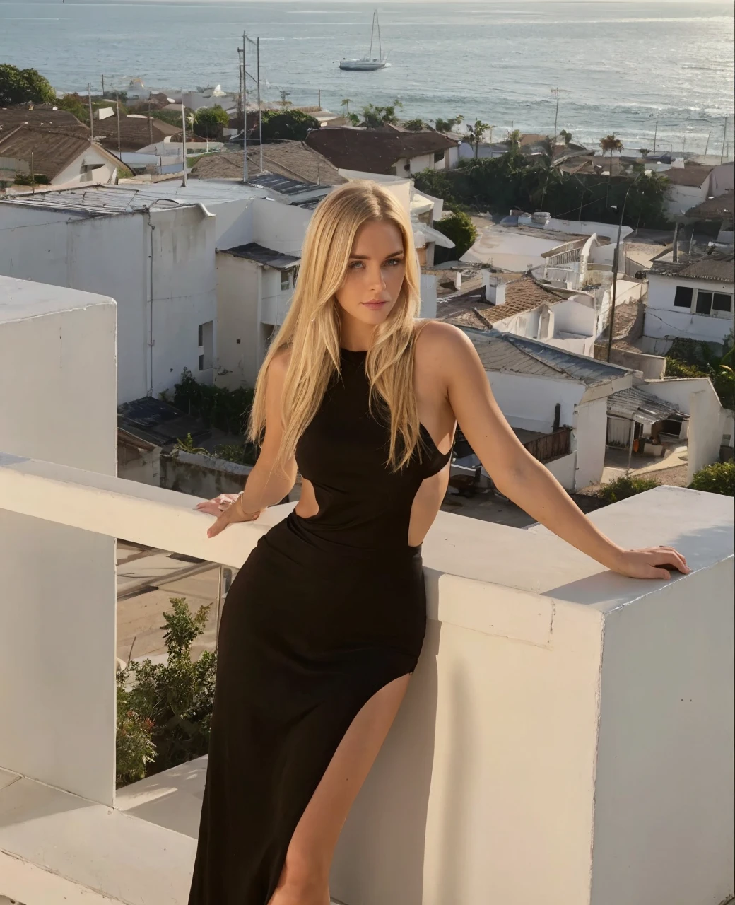 4k, Realist, dark blonde hair with roots