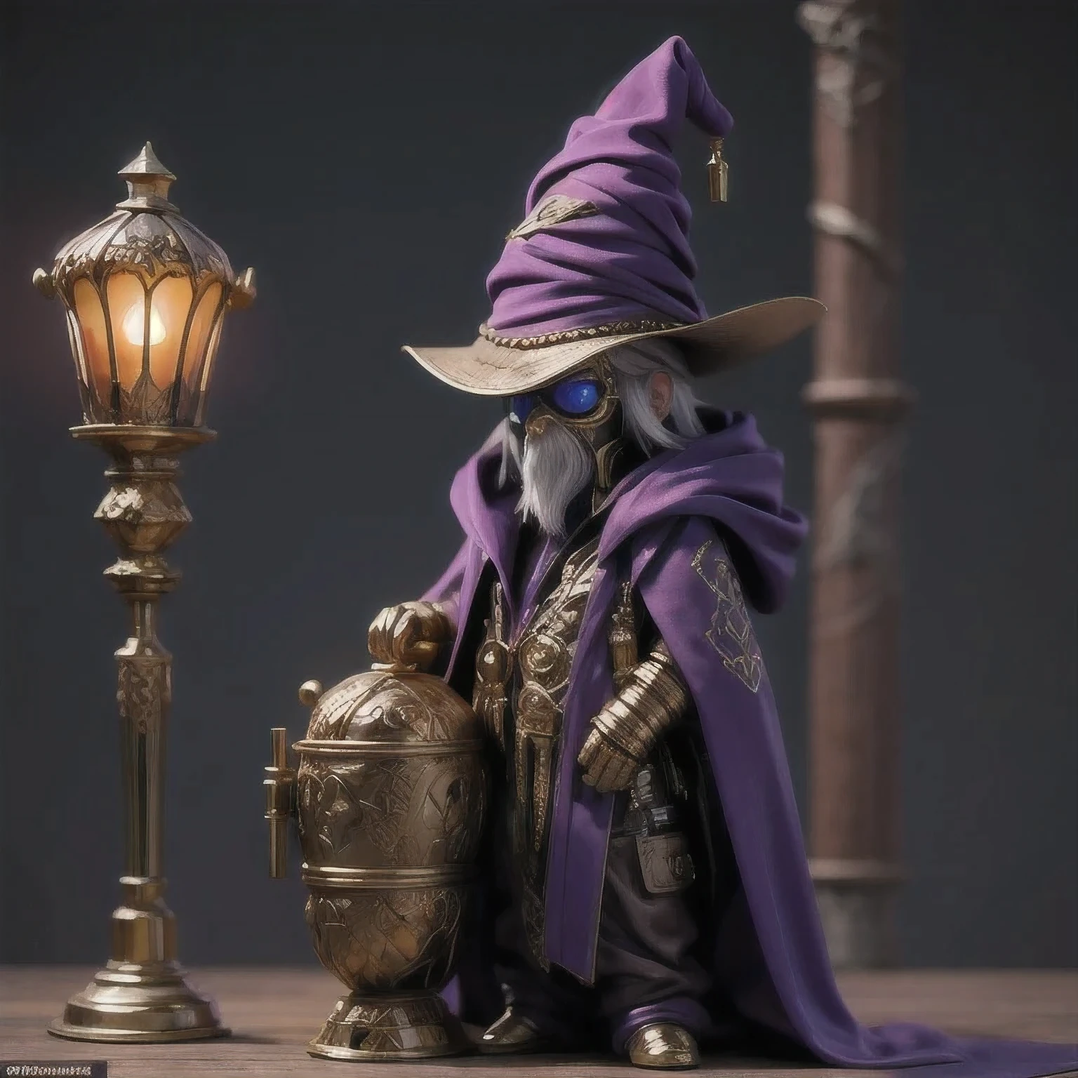 Unlock new zombies:The Wizard is a crabby old ass - and a powerful magician!He can cast spells and potions,Can even ride on the heads of allies,Cobalt blue eyes