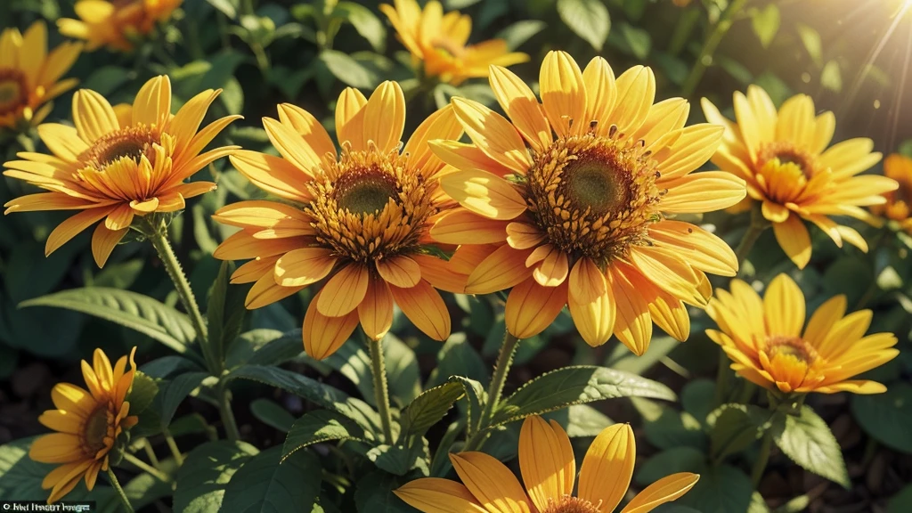 "Blooming Plant":
Beautiful flower blooming in time-lapse, vivid colors, soft background, pollen visible, bees or butterflies approaching, golden hour lighting