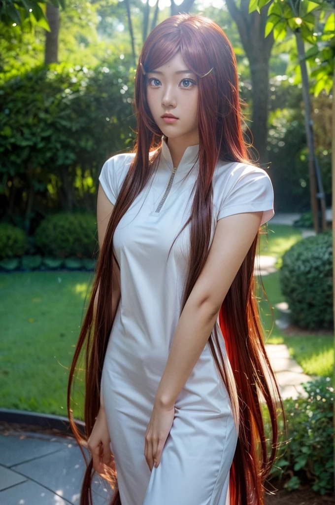 ,Asian Teen Beauty , realistic same hair, Realistic costumes, Realistic Light, Realistic Shadows, Ultra-realistic, realism, Realistic Background,(Realistic:1.2),Brown color.
Kushina / Kushina Uzumaki (Kushina Uzumaki) / [naruto: Shippuden,One girl ,Highest quality ,Super ,Description Real ,HDR Pro、Thin and shiny hair