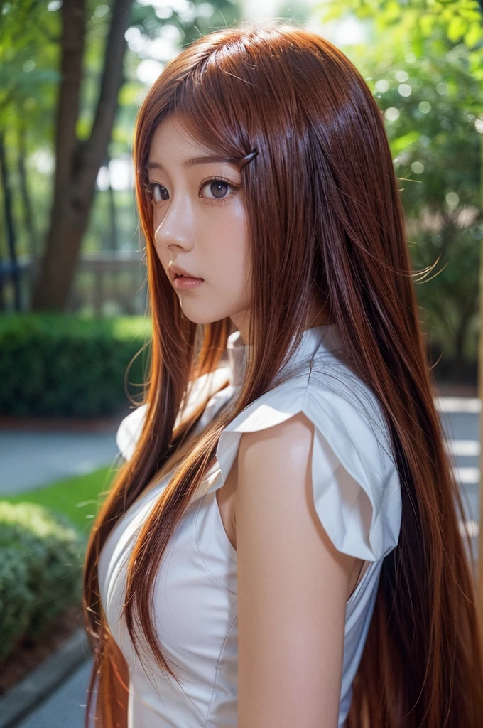 ,Asian Teen Beauty , realistic same hair, Realistic costumes, Realistic Light, Realistic Shadows, Ultra-realistic, realism, Realistic Background,(Realistic:1.2),Brown color.
Kushina / Kushina Uzumaki (Kushina Uzumaki) / [naruto: Shippuden,One girl ,Highest quality ,Super ,Description Real ,HDR Pro、Thin and shiny hair