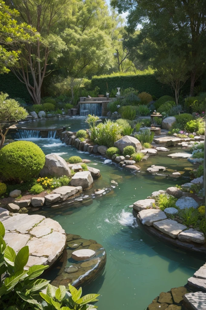 A man in the garden that has rivers with gold and bdellium and onyx stones