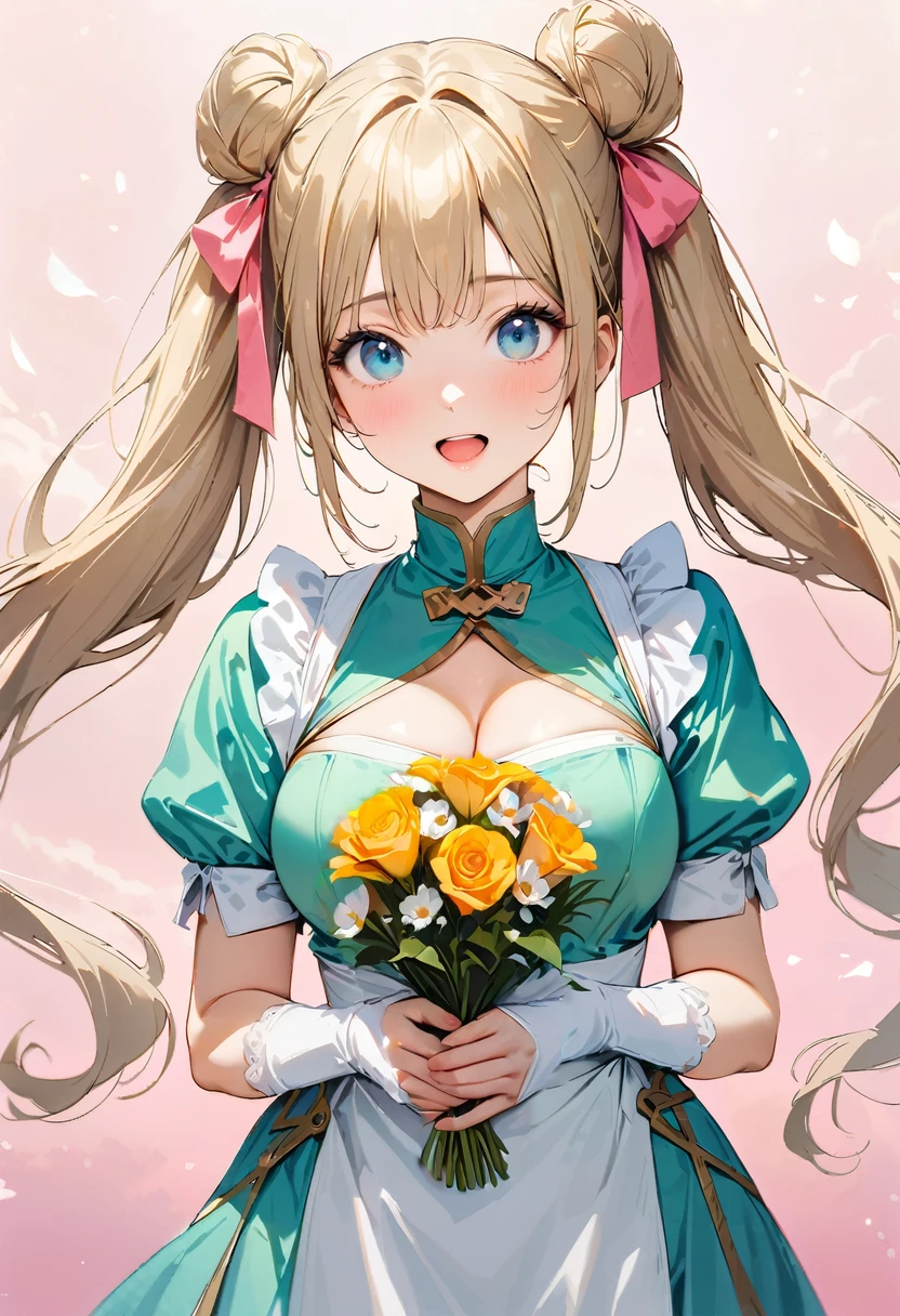 hyperrealistic, 8K, (extremely detailed 8K), (very delicate and beautiful), (masterpiece), (better quality:1.0), (ultra high resolution:1.0), (masterpiece, best quality), Large bouquet