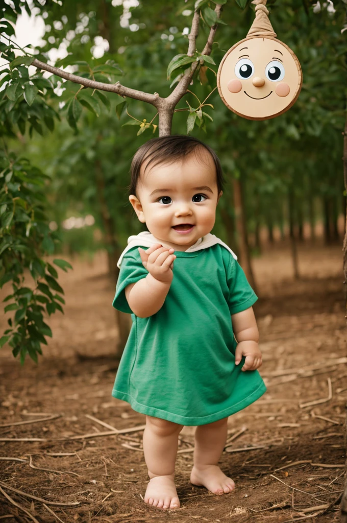 Tree cartoon character