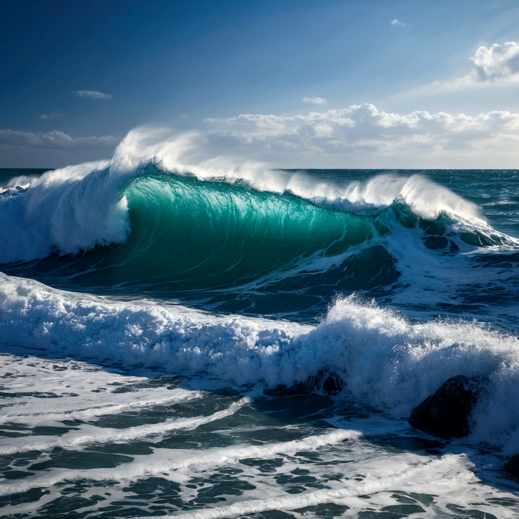 waves of the sea
