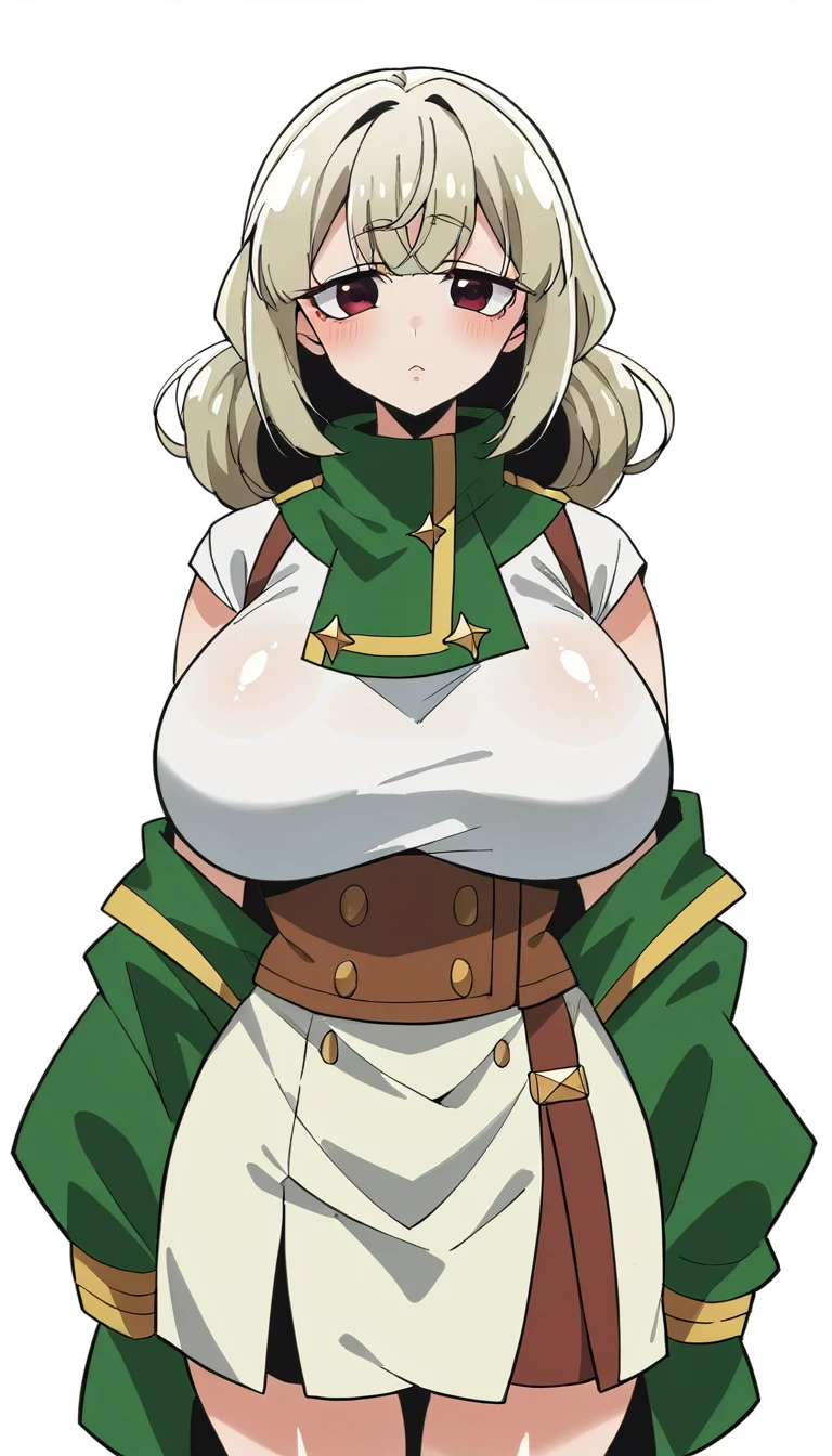 score_9, score_8_up, source_anime,kiwi-default,very big breasts,((1girl)),White background,shiny skin,マイクロビキニ,front view,