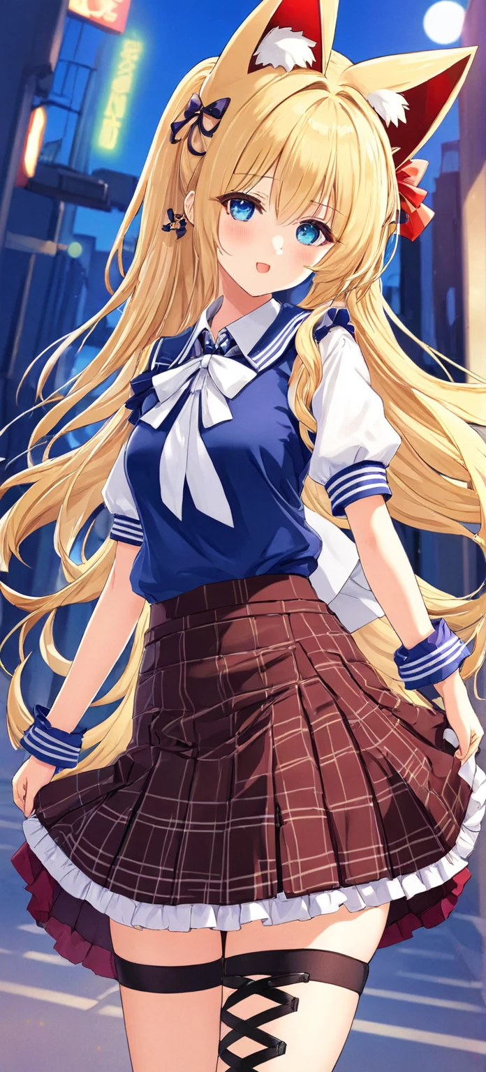 Anime - stylish photos of women in skirts and cat ears, Azure Lane Style, anime style outfit, anime style, blonde long hair anime girl, anime styleเหมือนโชคชะตา/Overnight stay, , anime style 3 มิติที่สมจริง, Avant-garde style for girls, Plow collection style, long hair anime girl, Cute anime waifu in pretty outfits