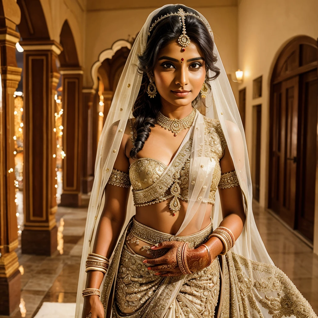 A indian beautiful bride