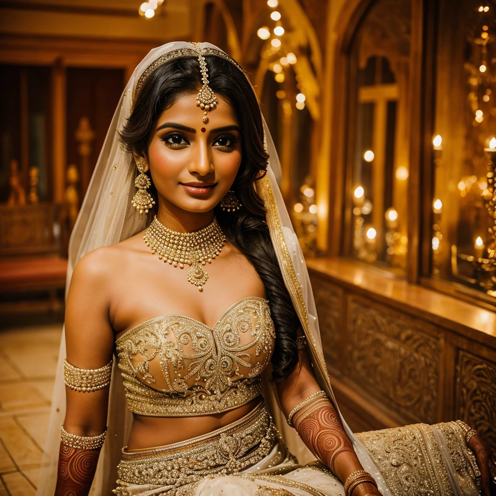 A indian beautiful bride