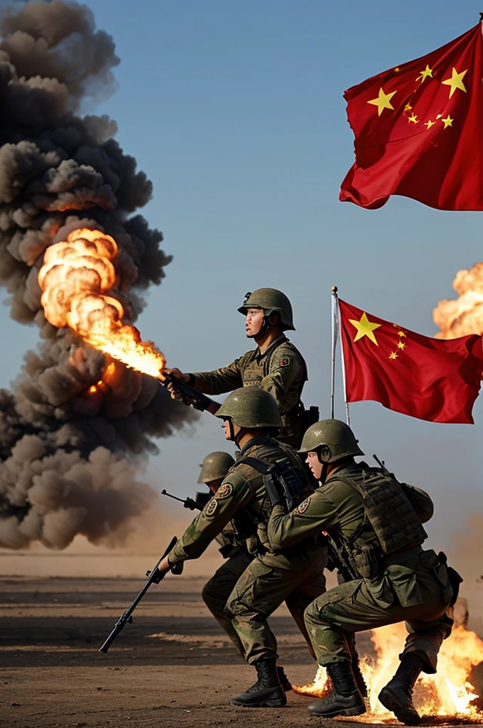 United States and China go to war
