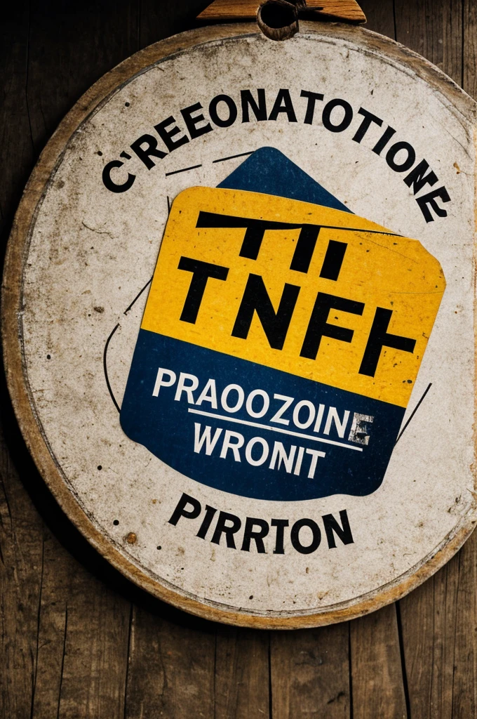 Create a circle with the prohibition warning
