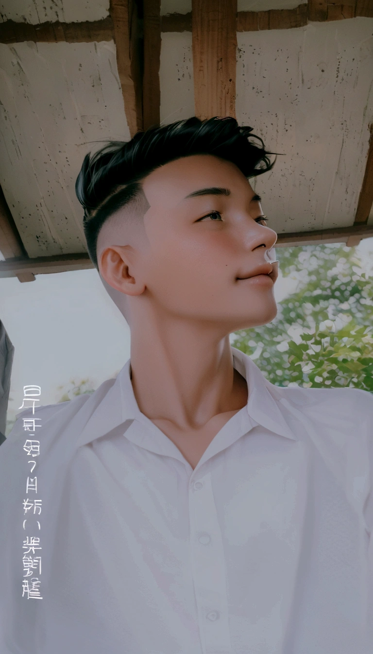 there is a man with a shaved head and a white shirt, with accurate face, with lovely look, very very low quality picture, front profile!!!!, taken with sony alpha 9, candid picture, shot on nikon z9, portait photo profile picture, profile picture, face picture, low quality photograph, ayan nag, taken with canon 8 0 d