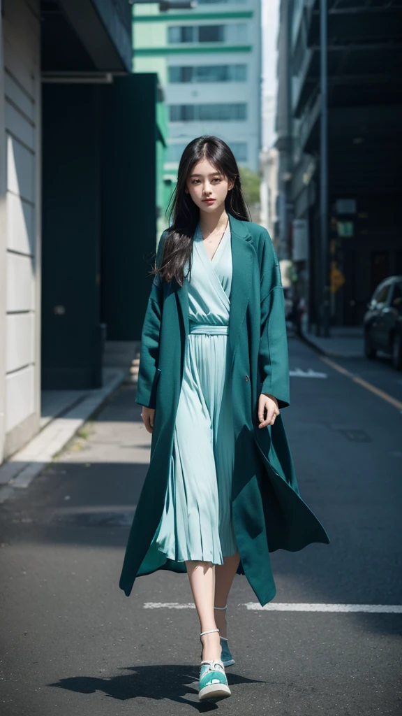 Tonal matching:Choose different shades of the same color to match,Such as dark blue with light blue,Dark green with light green。This combination has both layering and,Can easily create a high-end dressing effect。