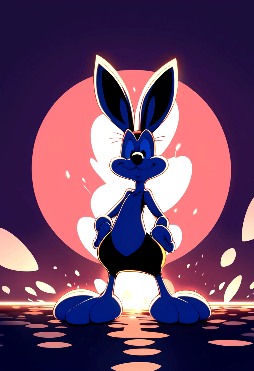 Generates a looney toons style rabbit