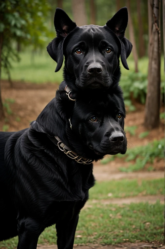 A black dog named Terry 