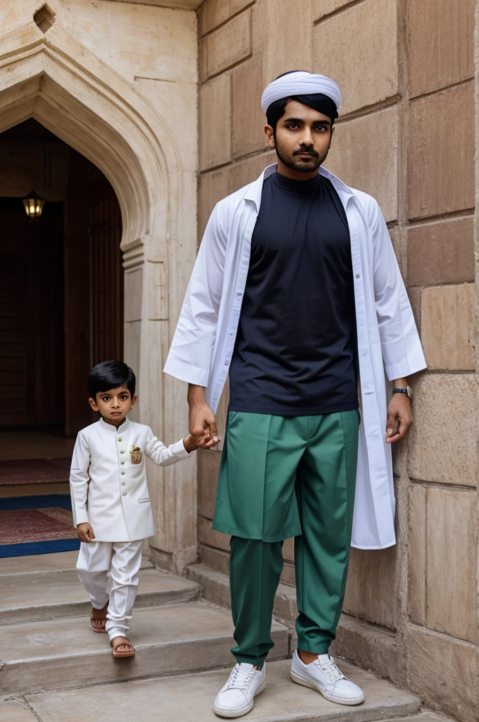 Indian Muslim Boy Stand In Style His name MK ALI