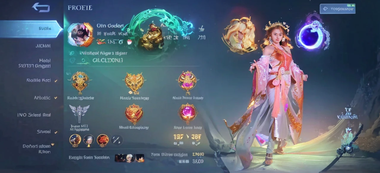 Photorealistic Production, (One Person), (Realistic Image of a 25 Years Old British Female Model), (Shoulder-level Wavy Ginger Hair:1.6), (Athletic Body Builds:1.4), (Pale Skin:1.4), (Wearing a White Ornated Kebaya Dress with Silk Cloth and Golden Jeweleries:1.6), (Serious Face), (Deep Cleavage), (Elegant Pose:1.6), Centered, (Waist-up Shot:1.4), From Front Shot, Insane Details, Intricate Face Detail, Intricate Hand Details, Cinematic Shot and Lighting, Realistic Colors, Masterpiece, Sharp Focus, Ultra Detailed, Taken with DSLR camera, Realistic Photography, Depth of Field, Incredibly Realistic Environment and Scene, Master Composition and Cinematography