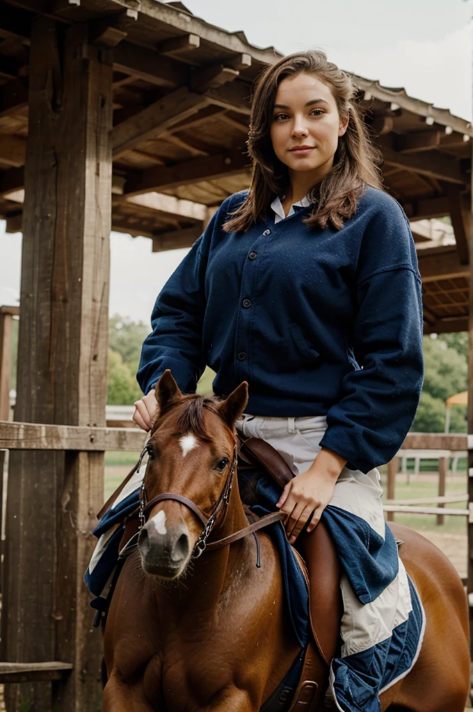 me riding a horse