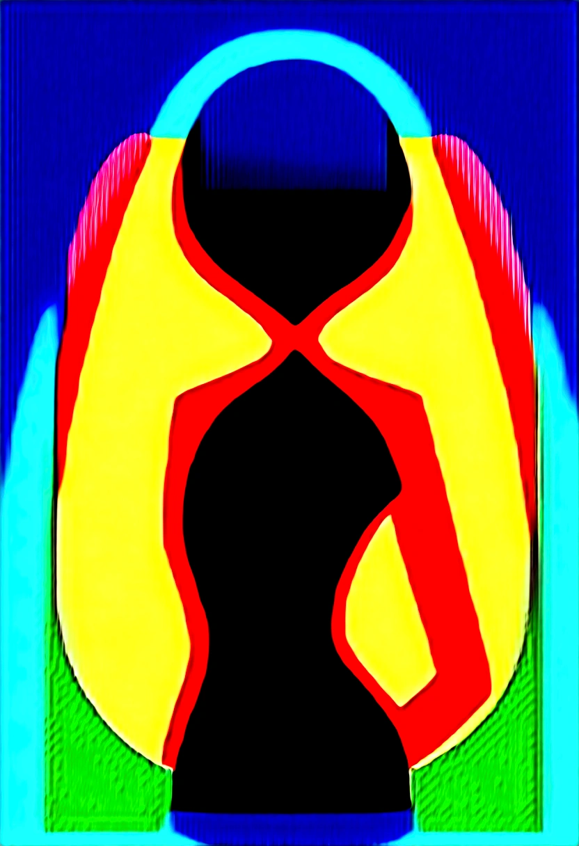 ((top-quality)), ((masterpiece)), (extremely detailed fine touch:1.3), psychedelic art, psychedelic girl, solo, psychedelic short hair, blunt bangs, lustrous skin, (((psychedelic under-rimmed glasses:1.3))), (psychedelic headphones:1.3), psychedelic eyes, smile, make up, medium breasts, clavicle, cleavage, midriff, bare arms, psychedelic