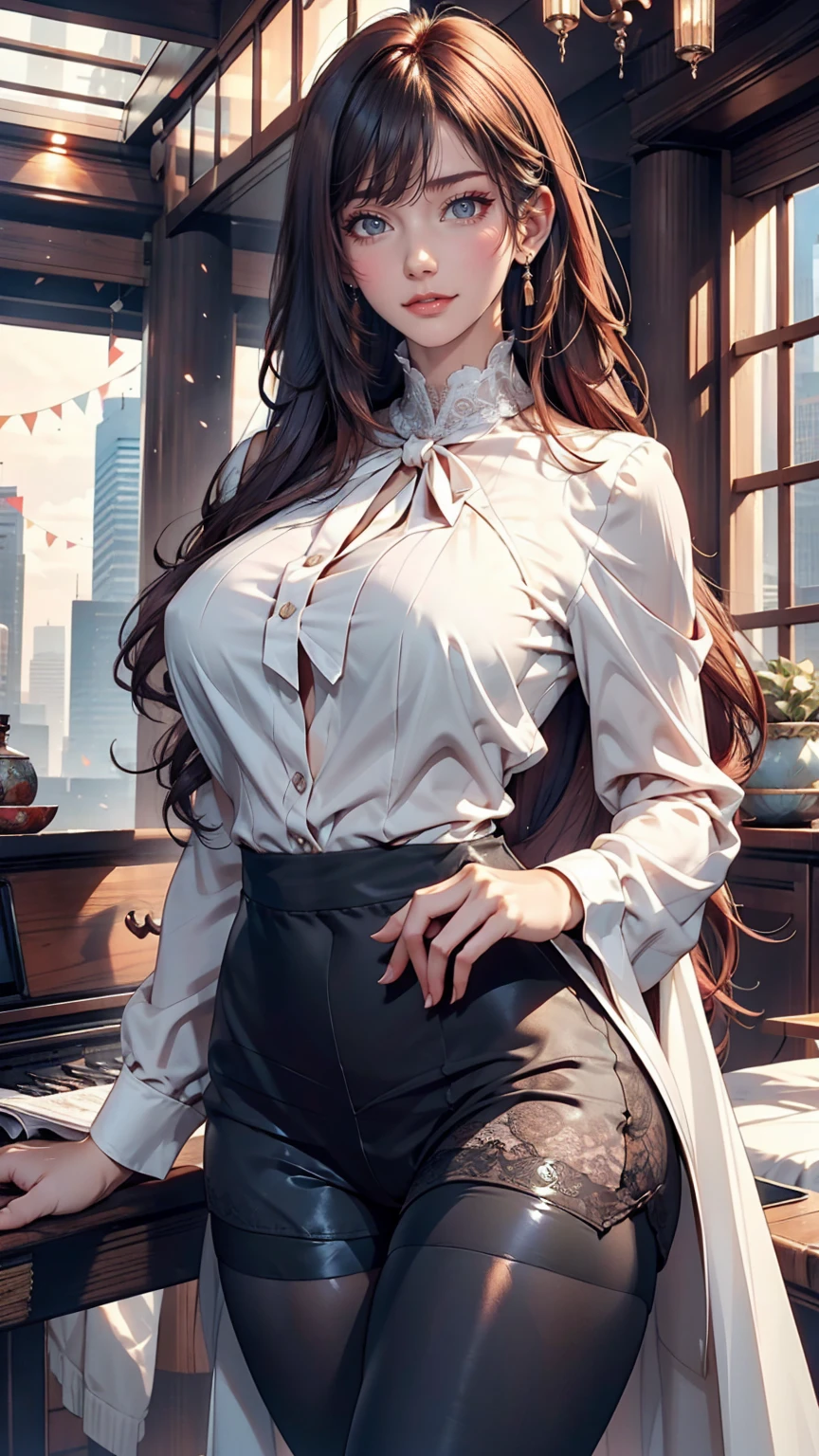 (Random pose),(Feel free to hairstyle),(Highest image quality,(8K),Surreal,best quality, high quality, HD, high quality texture,High Detail,Beautiful and detailed,fine,Extremely detailed CG,Detailed texture,Realistic reproduction of the face,masterpiece,Presence),sweater,Tight mini skirt,stocking,Engineer Boots