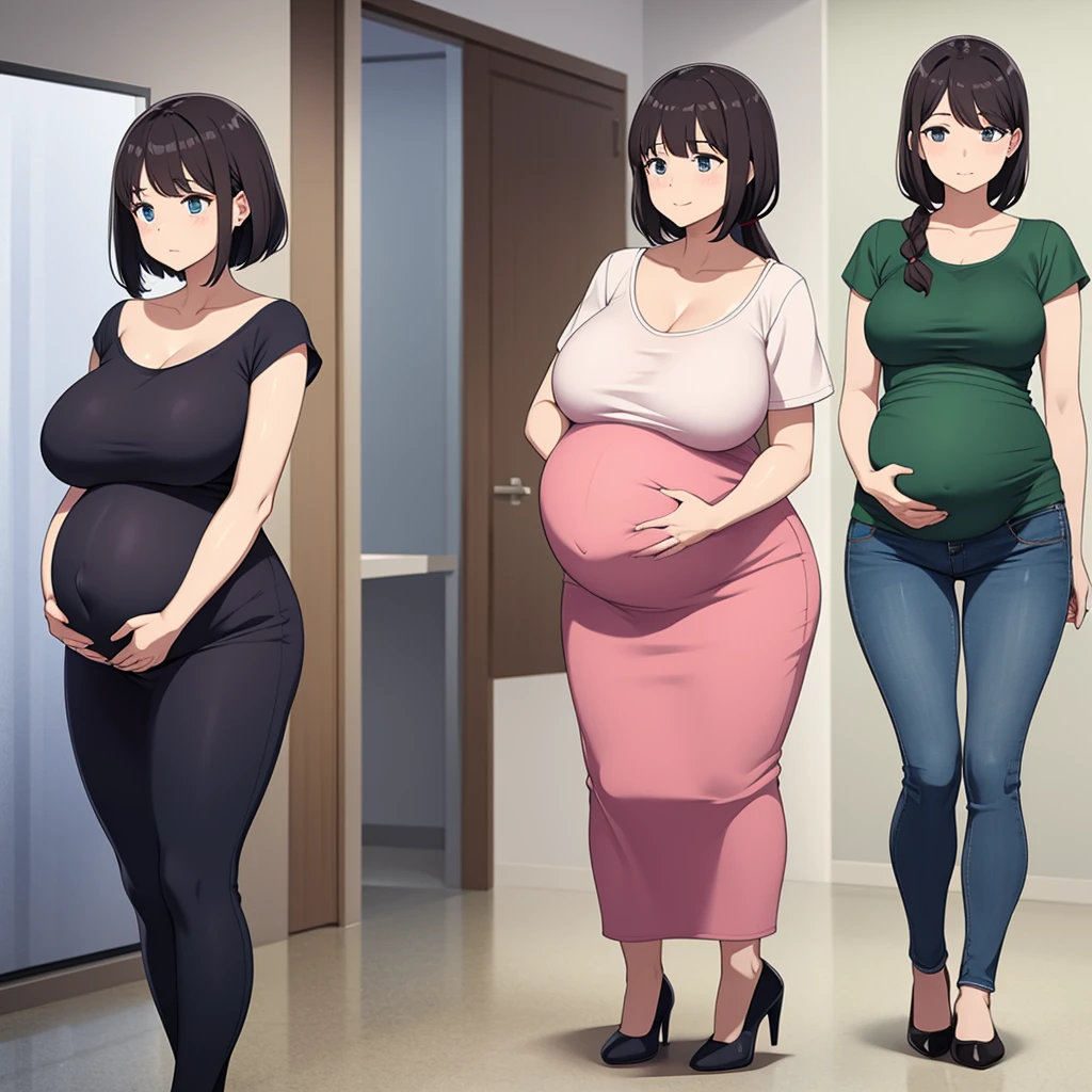 Maternity Wear、(((((pregnant)))))、Woman alone