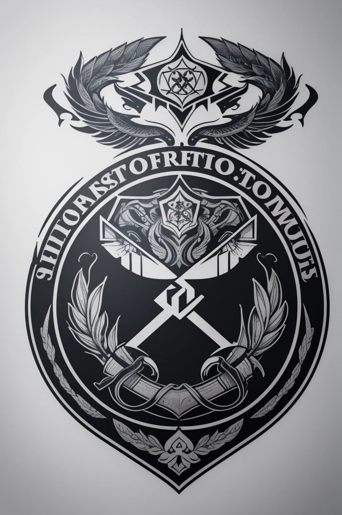 Create a professional logo for a tattoo studio with the initials TC