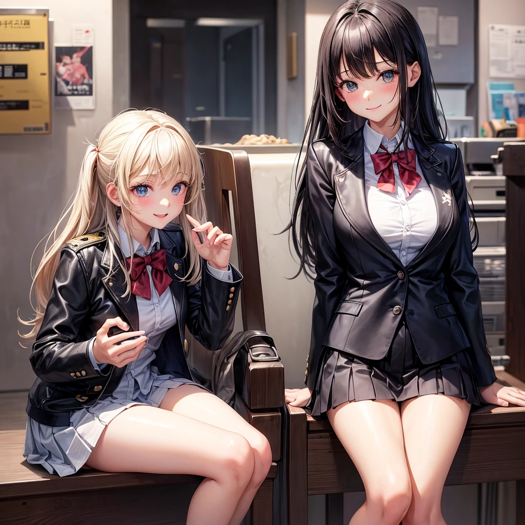 middle School girls,smile,Beautiful girlultiple girls,Angelic beautiful girl,leather jacket,未来のuniform,The best quality to get you horny,Perfect Girl,Super cute girl,uniform,blazer,cardigan,Long Hair、She has her bangs down,Ultra HD,Young girl,sex,Naughty Girls,Blowjob,Full body image,Absurd,Beautiful girls,The room,