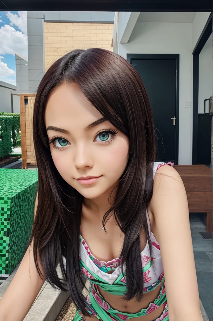 Generate yessmartypie Minecraft skin in anime version