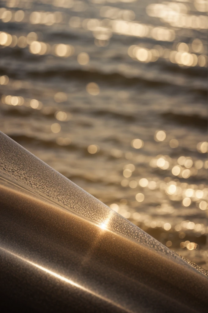 Clear Plain Shiny Soft Vintage Bokeh Cloudy Wave Like Geometric Brown Background or Texture