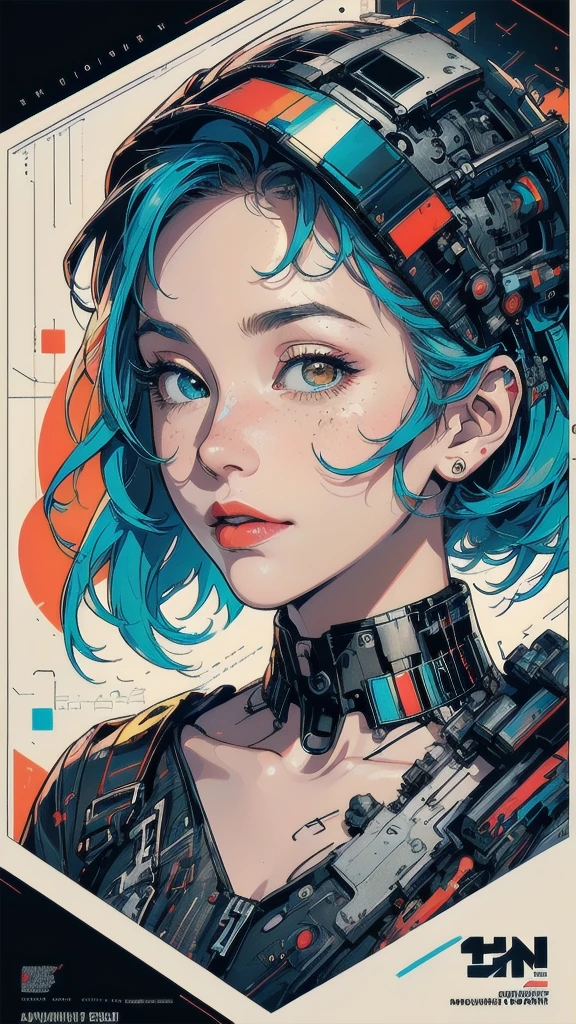 (((masterpiece, highest quality))),(((solo:1.2))),(((1girl:1.2))),32k wallpaper, very detailed, poster, vintage science fiction,(((((geometric cinematic movie poster))))), (bauhaus), shape,(((abstract))),(mid century modern),movie poster,(((((portfolio))))),(((((Close-up))))),(((((bust up))))),((((more various angle)))),(((highlight))),Vast landscape,((((heterochromia)))),(((complete. detailed face))),(((Extremely talented))),(((most complecated machine))),((Overall colorfully))(((text))),(((typography))),(((sentence))),(((Label))),(detailed movie poster),(((((most complicated machine))))),(((genius mechanic))),