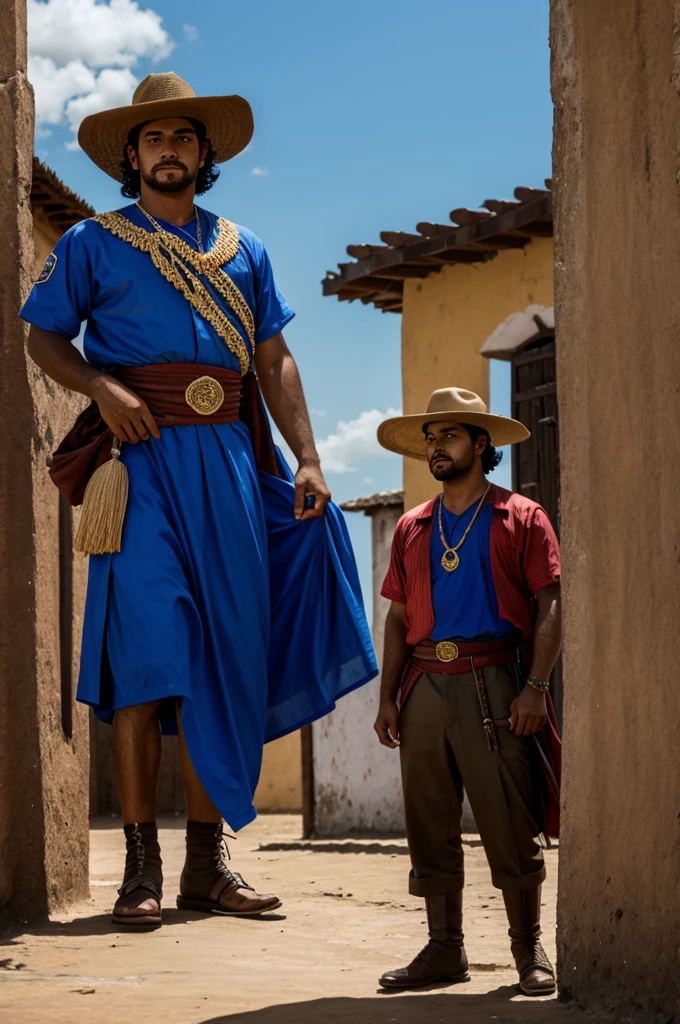 Represents Nicaragua as a male character 