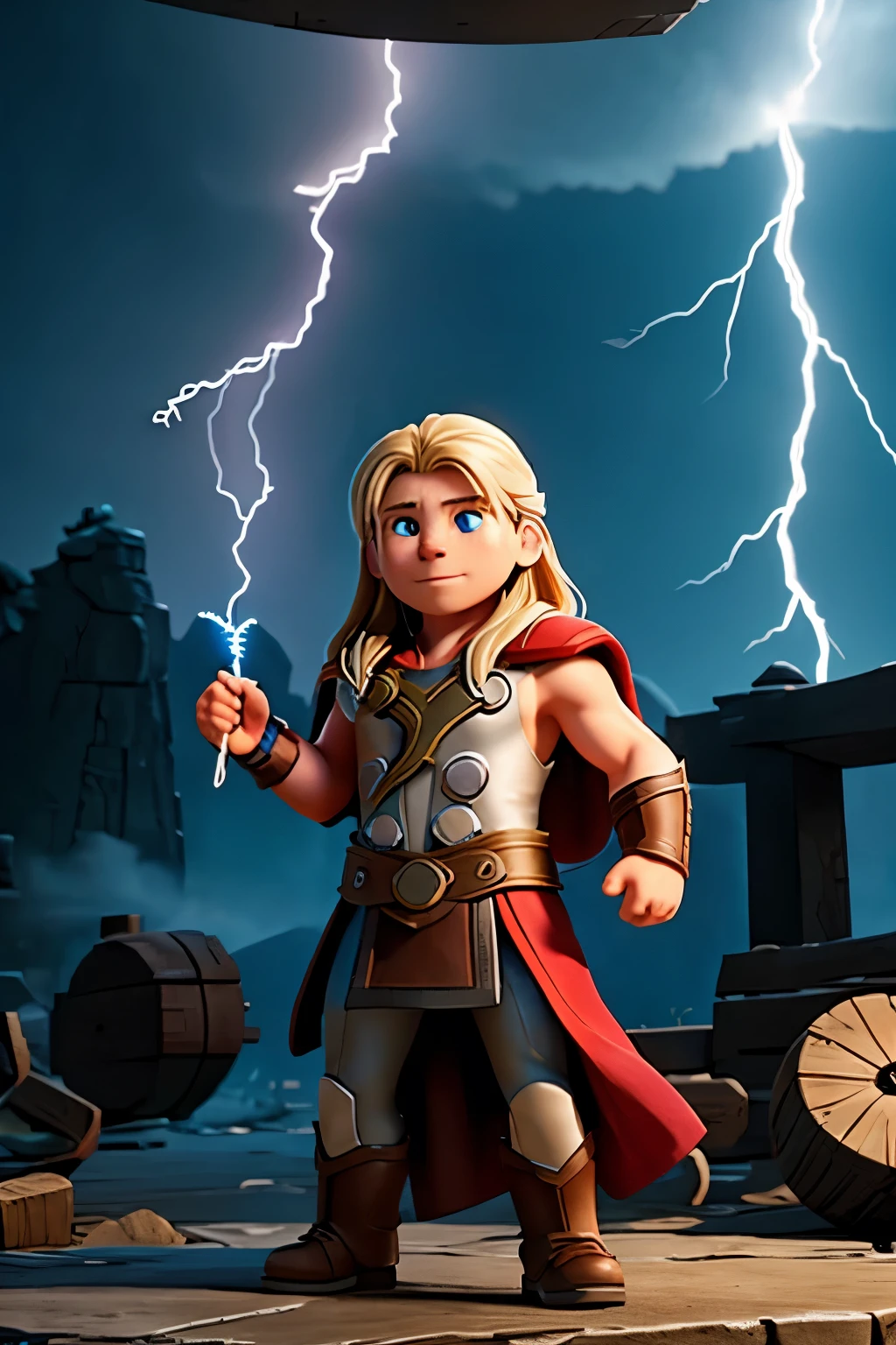 Lightning struck thor