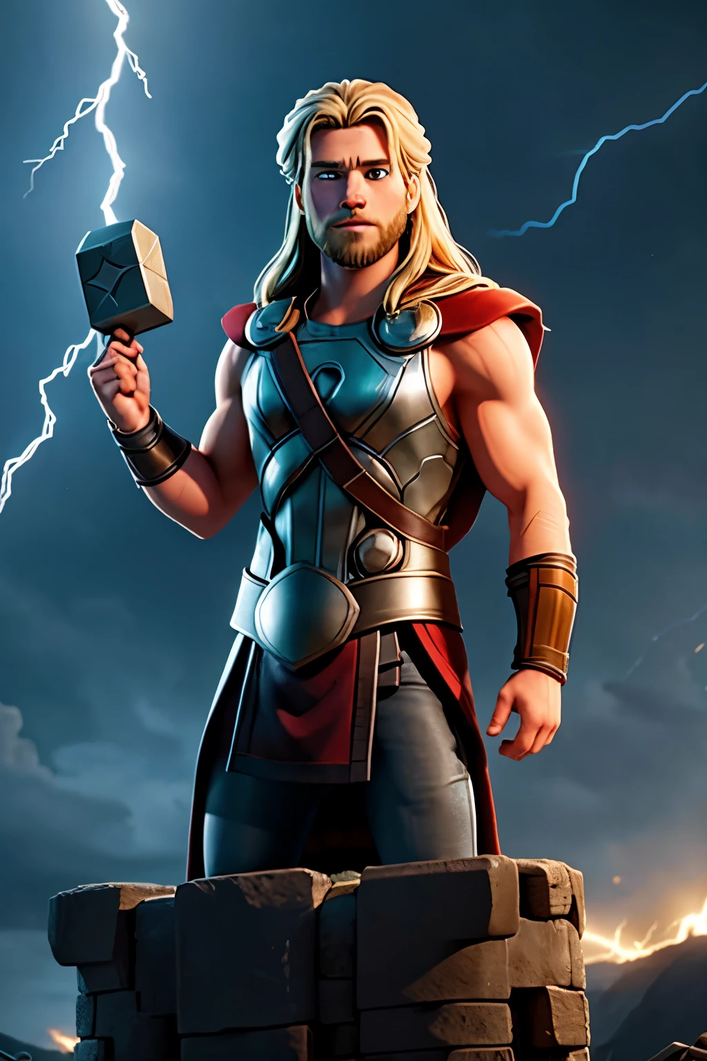 Lightning struck thor