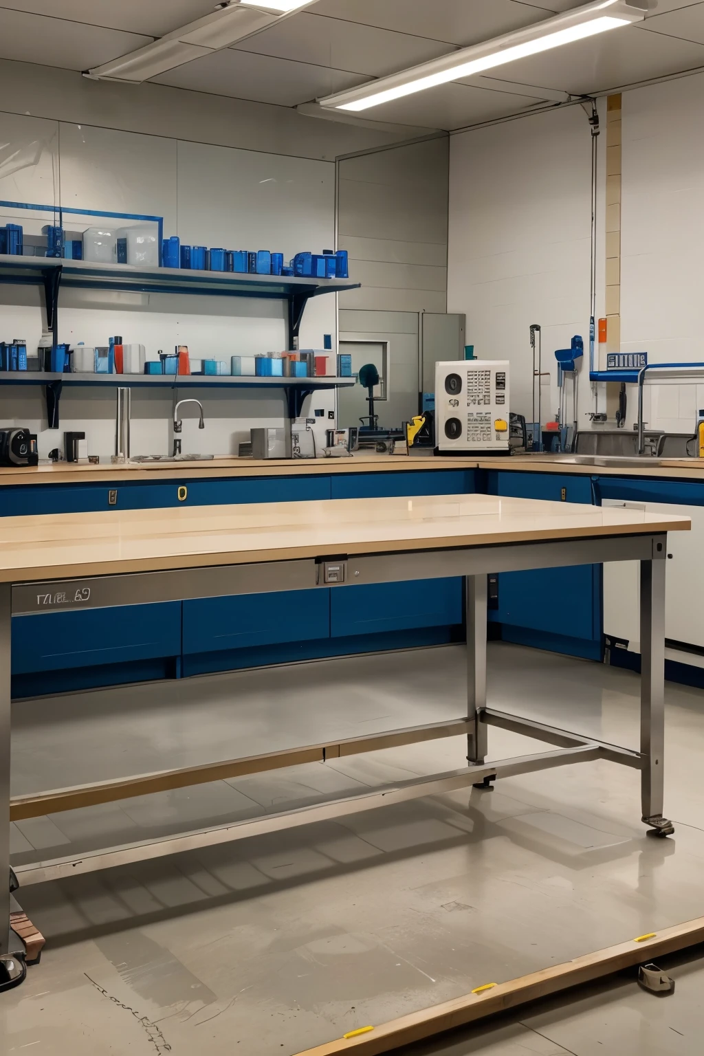image of a physics laboratory with machinery used in the laboratory with measurements 21.1cm wide and 15.5cm altoultra HD