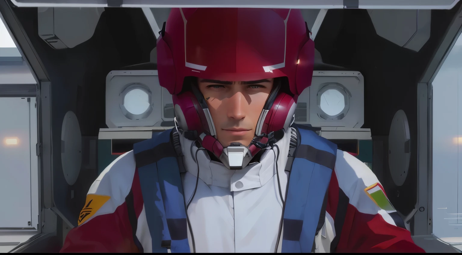 MAN REALISTIC PILOT