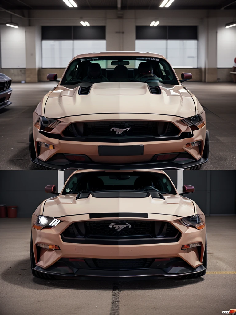 Car ford mustang sport widebody agressive looks max resolution.