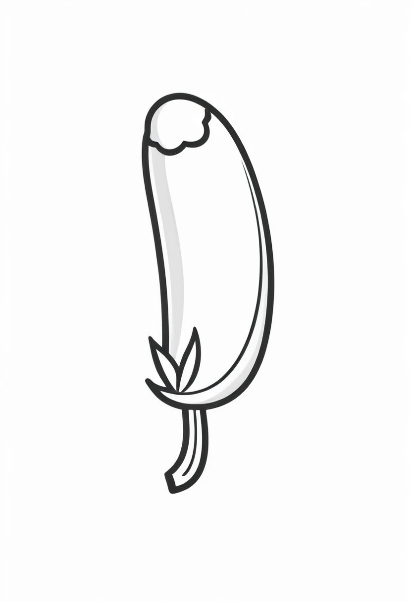 banana icon, with monochrome style, black and white, flat style, no color gradient, white background, and single icon