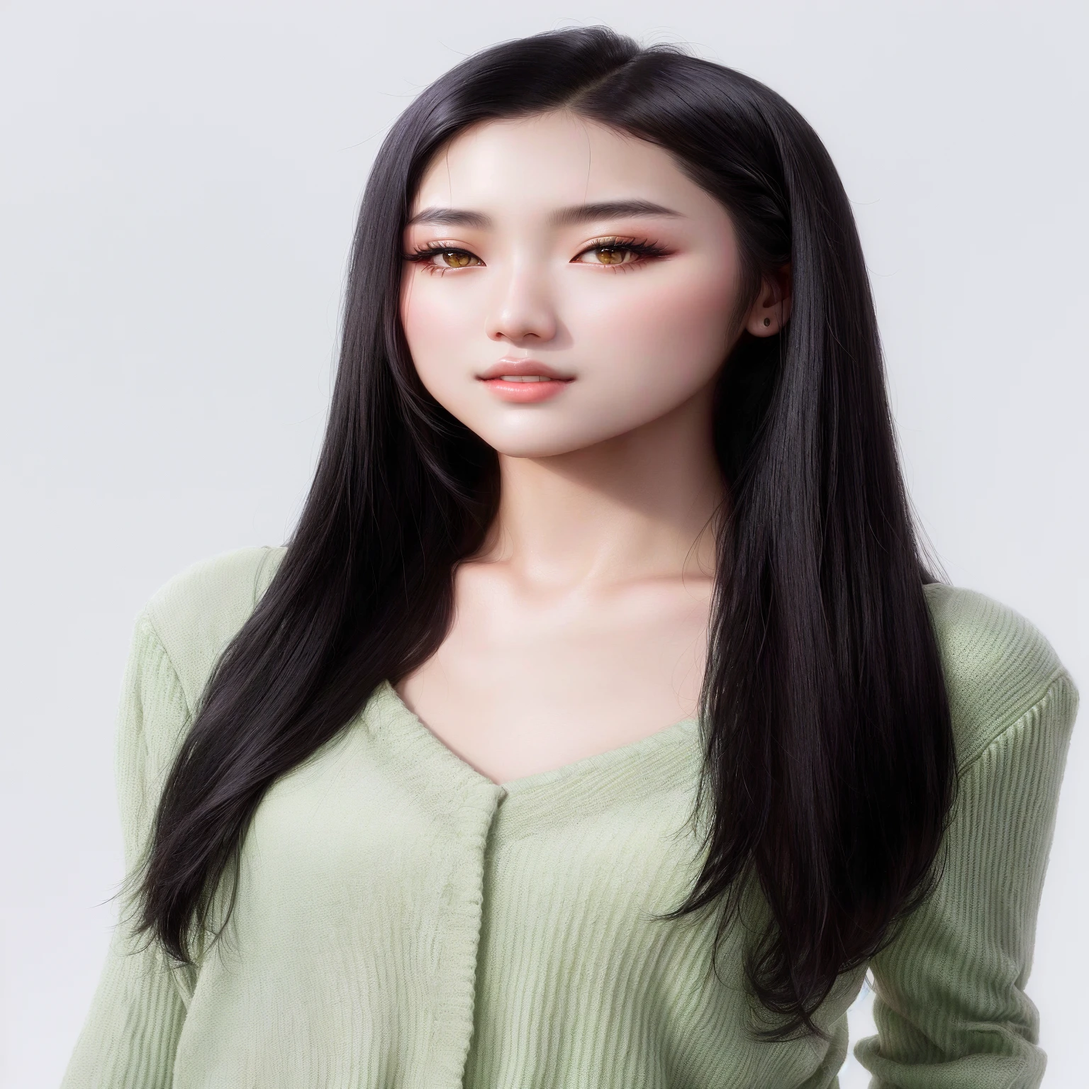 Alafid,A long black hair、Asian woman in green sweater, Young and beautiful Korean woman, asian girl with long hair, Beautiful young Korean woman, Young Asian woman, Young cute pale Asian face, a Young Asian woman, Women with long black hair, Young Asian Girl, Young woman with long black hair, Beautiful Korean woman, beautiful Young Asian woman, Korean actress